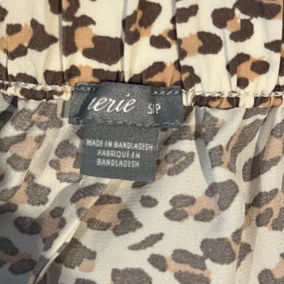 Aerie Women’s Small Jogger Pants Leopard Print Lounge Casual - Picture 7 of 12